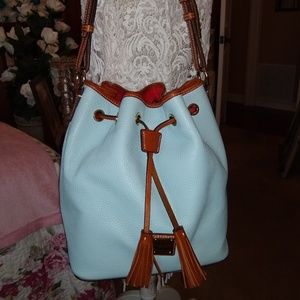 DOONEY & BOURKE PALE BLUE KENDALL DRAWSTRING